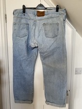 Dickies Genuinely Old School 1990  s Vintage Light Blue Jeans - W42  .