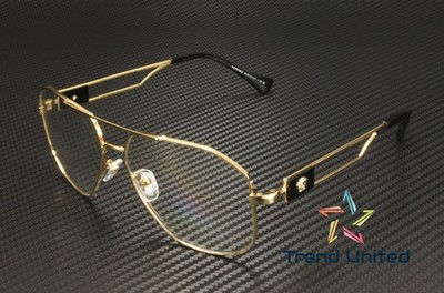 VERSACE VE1287 1002 Gold Demo Lens 57 mm Men's Eyeglasses