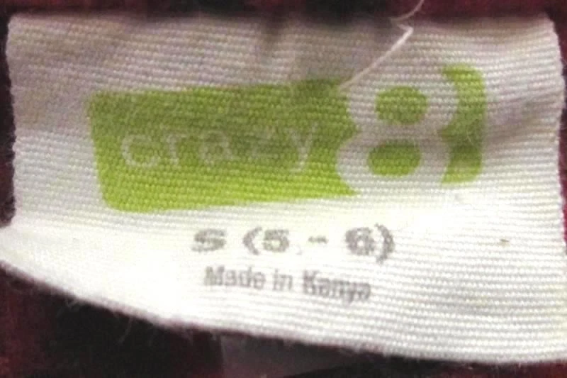 Crazy 8 Niño Media Cremallera Pullover Sudadera Chaqueta Roja Negra Calavera Talla S (5-6) Foto 4 de 4