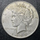 1935 S Peace Silver Dollar $1 XF Extra Fine