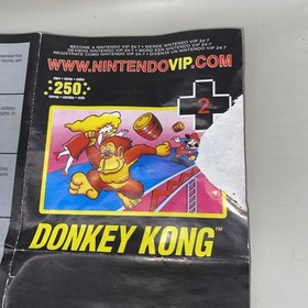 Donkey Kong Game Boy Advance NES classics GBA CIB damaged box 