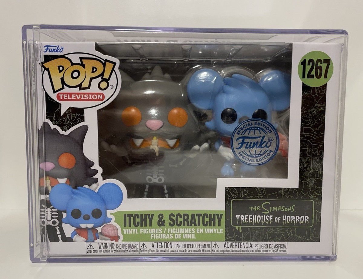 Itchy & Scratchy (Skeleton) Funko Pop! Vinyl #1267 Simpsons