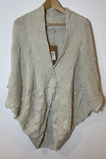 NWT Prana Lima Cardigan One Snap Organic Cotton Bone Tan Extra Large XL New