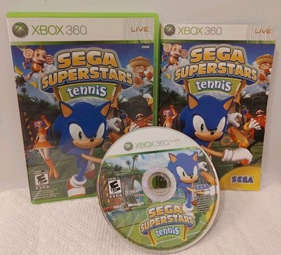 Sega Superstars Sonic Tennis Microsoft Xbox 360 With Manual Cib Complete Tested