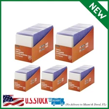 1000 Card Sleeves Top Loaders for Cards, 3"X4" Baseball Card Protectors Hard ...