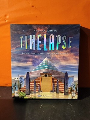 TimeLapse Ancient Civilizations The Link To Atlantis Big Box (Windows PC, 1996)