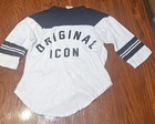 Disney Mickey Mouse 1928 ORIGINAL ICON White w/BlueStripe T-Shirt Women's Size M — photo 8