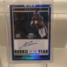 Panini Contenders Optic Rookie Autograph Blue Prizm Gainwell Eagles /30 #RYC-KGA