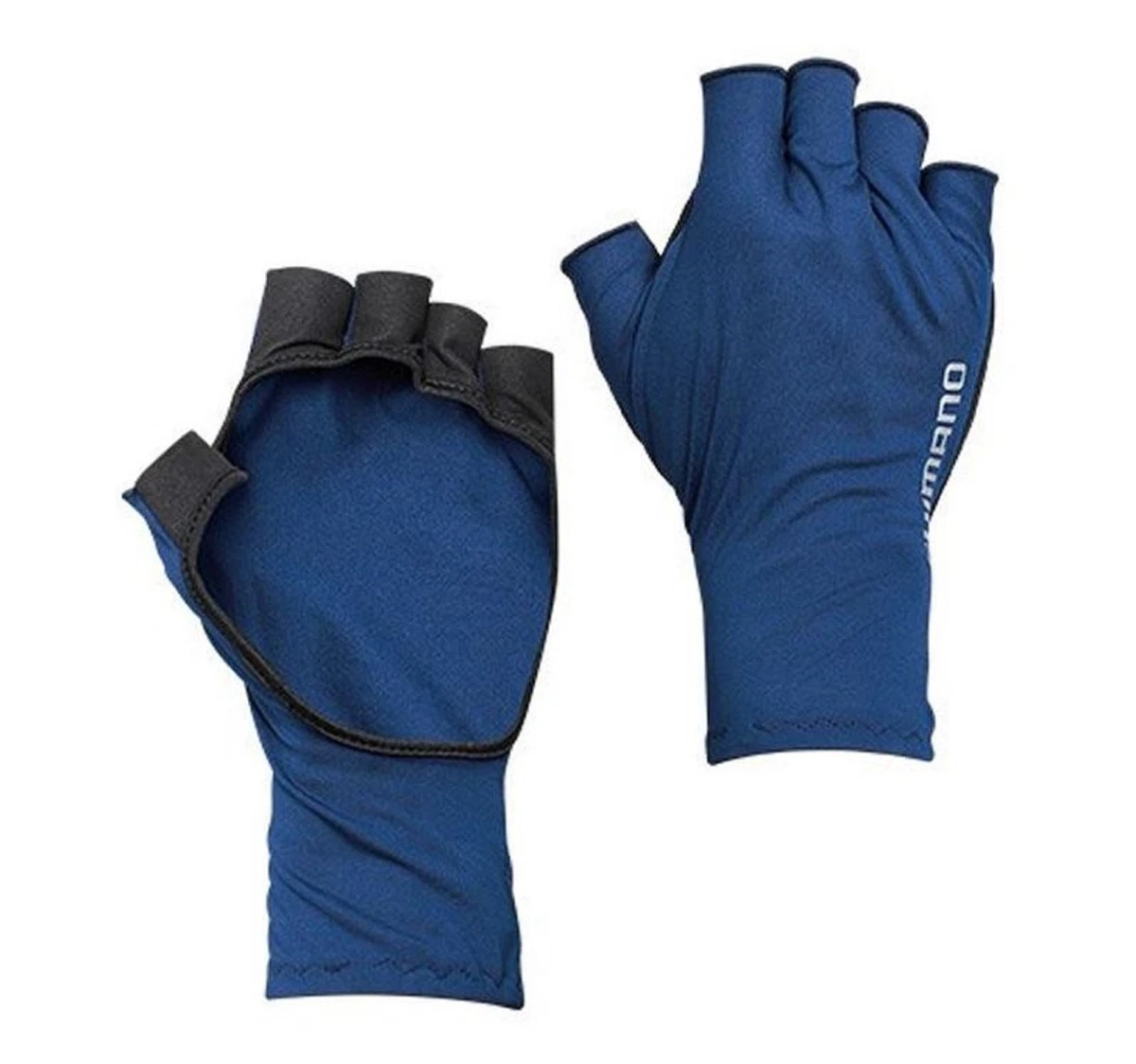 Luva De Pesca Shimano Sun Protective Glove - Azul | Parcelamento sem juros