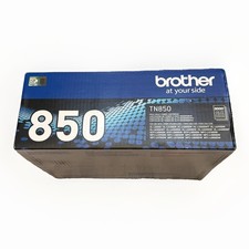 Brother TN-850 Black High Yield Toner Cartridge Genuine New Sealed