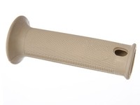 Lenkergriffgummi Rechts, Mit Loch, Gasdrehgriff, Elfenbein - Simson KR51 Schwalb