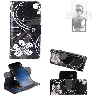 Für REDMAGIC 9S Pro 360° Schutz Hülle Wallet Case Design Blumen