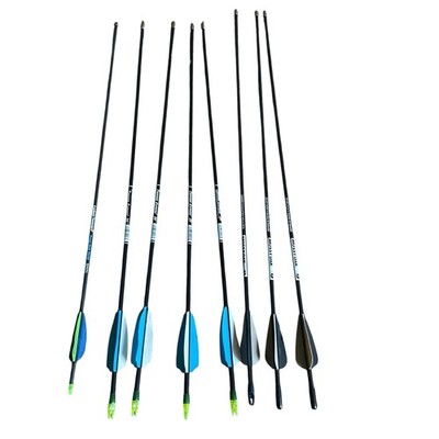 Lot Of 8 Arrows 3 Mossy Oak 1 Carbon Impact 4 Thunder Express 26  Archery Arrows