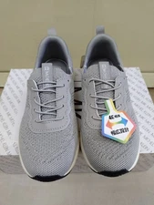 MK MICHEL KLEIN Women's Wide Sneakers 22.5cm Gray Mint Free Shipping