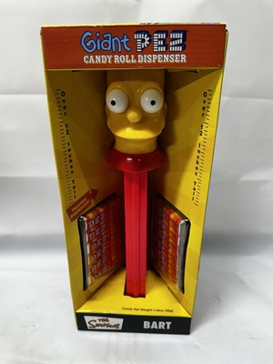 #ad #ad Vintage Giant Pez Talking Bart Simpson 12quot; Tall Candy Dispenser 2002 Brand New $19.99