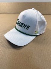 Masters Tournament Caddie American Needle Hat Augusta National Golf Club white