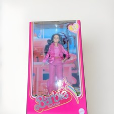Barbie The Movie Gloria Doll Wearing Pink Power Pantsuit Brand New