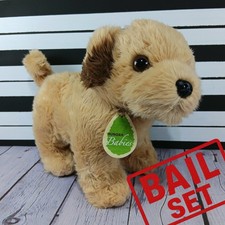 Aurora Babies Baby Puppy Dog Brown Yellow Pup Stuffed Animal Plush Toy