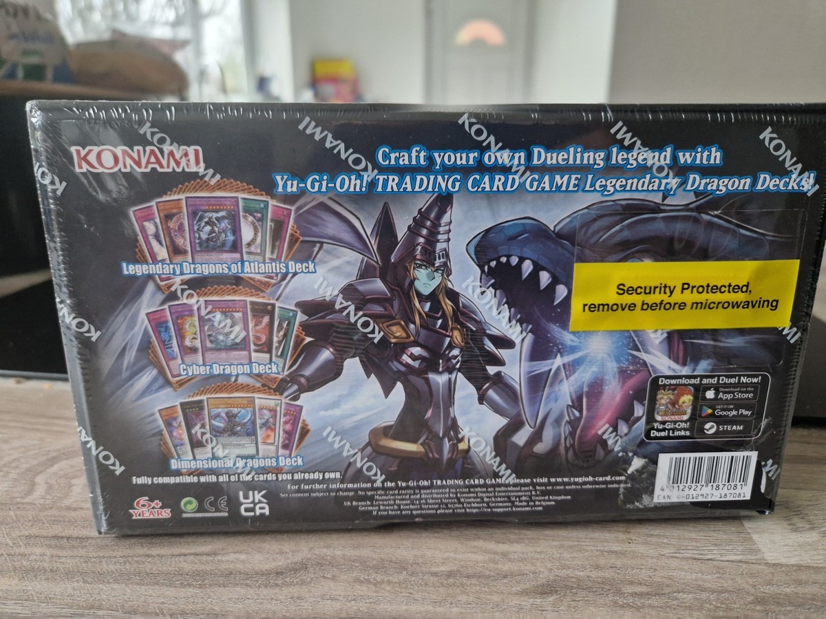 YU GI OH LEGENDARY DRAGON DECKS Konami Yu-Gi-Oh 2024 Box Opened Packs for  sale online