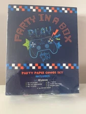 Party In A Box 43 Piece Birthday Party Goods Set, Sealed in Box, New