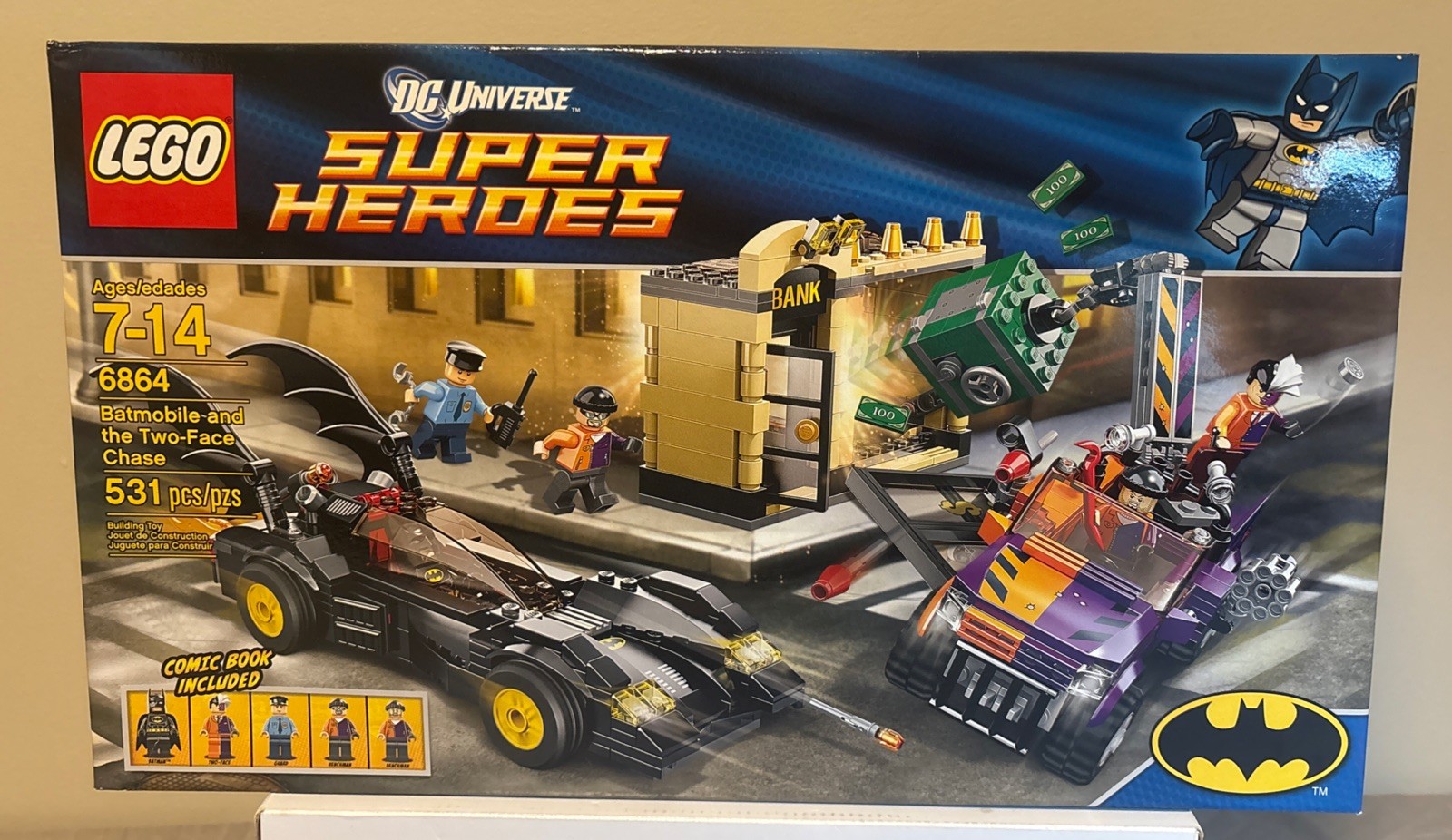 LEGO DC Comics Super Heroes: Batmobile and the Two-Face Chase (6864 4654651)