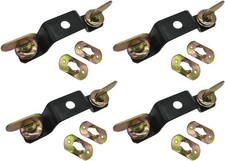 Moving Head Light Bridge Connector Truss Clamp Bracket, Quick Lock, 12 Black