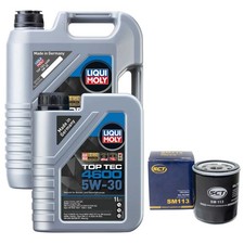 Motor&ouml;l Set 4600 5W-30 LIQUI MOLY 6 Liter + &Ouml;lfilter f&uuml;r Citroen Lada Peugeot