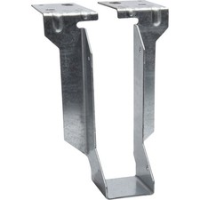 4 PCS - BPC Fixings Galvanised Steel Timber to Masonry Joist Hanger 75 x 225mm