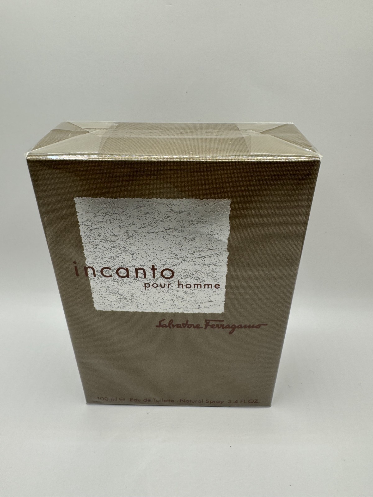 Salvatore Ferragamo Incanto Pour Homme 100ml EDT Spray (Brand New, Sealed)