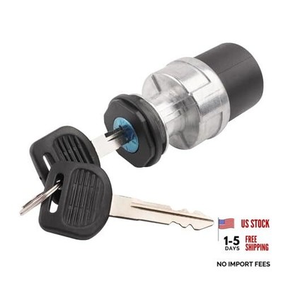 1 Set Ignition Switch with Key Compatible with International 11-TON 4400 7-TON 