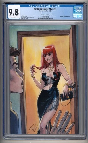 Amazing Spider-Man #57 CGC 9.8 Sabine Rich VIRGIN Variant (2024)