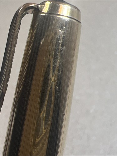 Parker 61 Black Black with 12kt Gold Filled Cap Activated Ball Point Pen - Picture 14 of 17