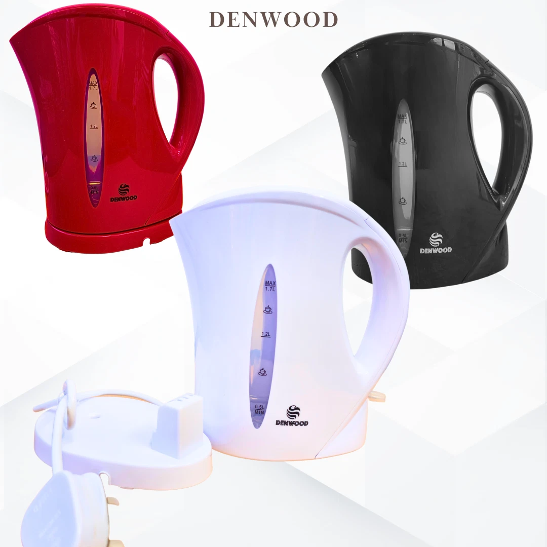 Electric Kettle Cordless Boil 1.7L Hot Water 2200W Kitchen Jug White Red Black
Opens in a new window