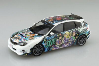 Aoshima 1/24 Model Itasha Car Love Live Sunshine Subaru GRB