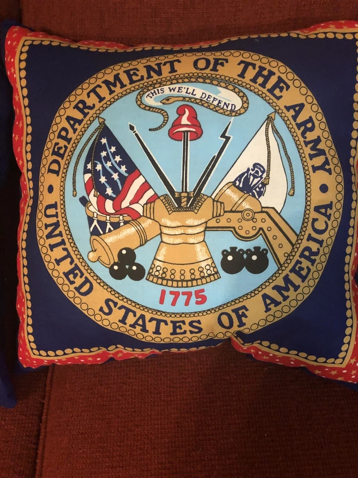 Handmade Navy Pillows - Image 3 of 3