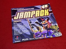 Playstation Underground JamPack Winter 2000 Manual Sony Playstation 1 PS1 Crash