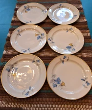 Vintage Rosenthal Helena Selb Germany Porcelain Bread & Butter Plates 5.75"