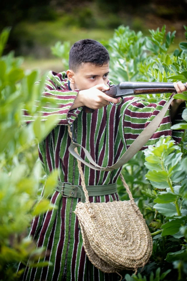 Reproduction Vintage Djellaba Goumier, WWII uniform Army Coat,1945 Jacket, - Image 2 of 4