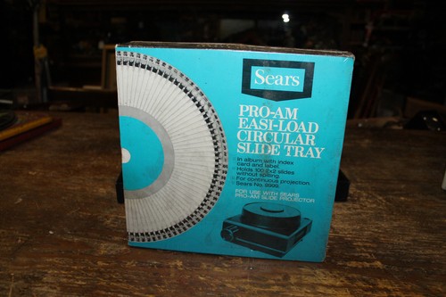 Sears Pro- Am Easi-Load Circular Slide Tray Vintage NEW IN BOX - Picture 2 of 4