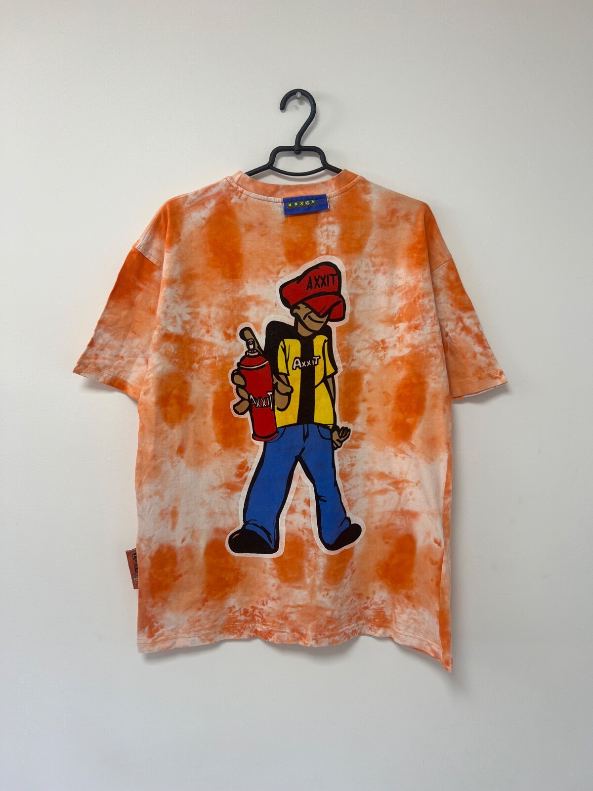 Overprint T Shirt Rare Sk8 Streetwear Tee Y2k Mens Sz S-m