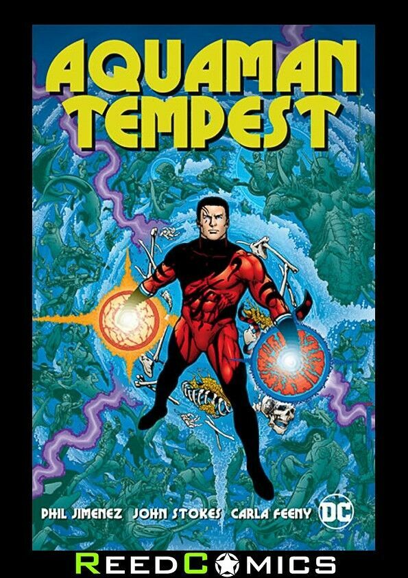 AQUAMAN TEMPEST GRAPHIC NOVEL New Paperback Collects 4 Part Series + more