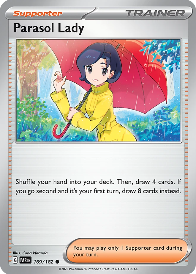 ポケモンカード PARASOL LADY #089 Pokemon Card Parasol Lady SAR 089/062 sv3a Raging Surf Japanese | eBay