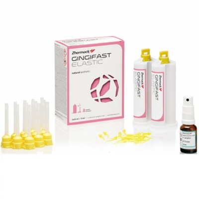 Zhermack GingiFast Elastic Natural Aesthetic Artificial Gums (Direct & Indirect)