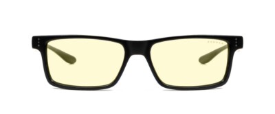 New GUNNAR Computer Glasses VERTEX READER +2.5 54-16 Onyx Black w/ Amber Yellow