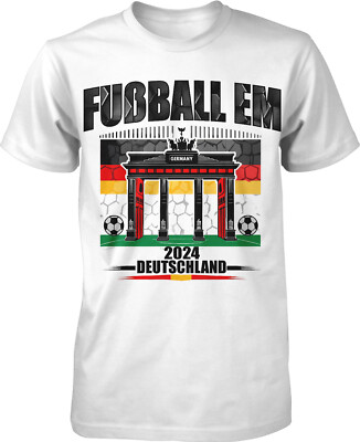 Deutschland Fanartikel Herren Fußball em 2024 T-Shirt Europameisterschaft