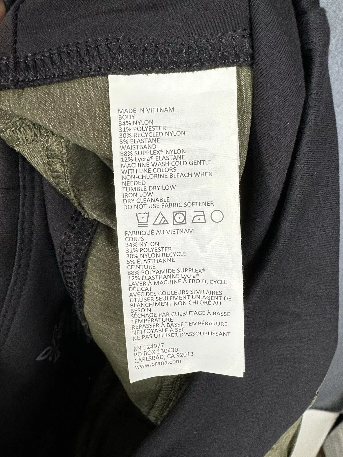 prana summit pull on stretch mid rise pants
