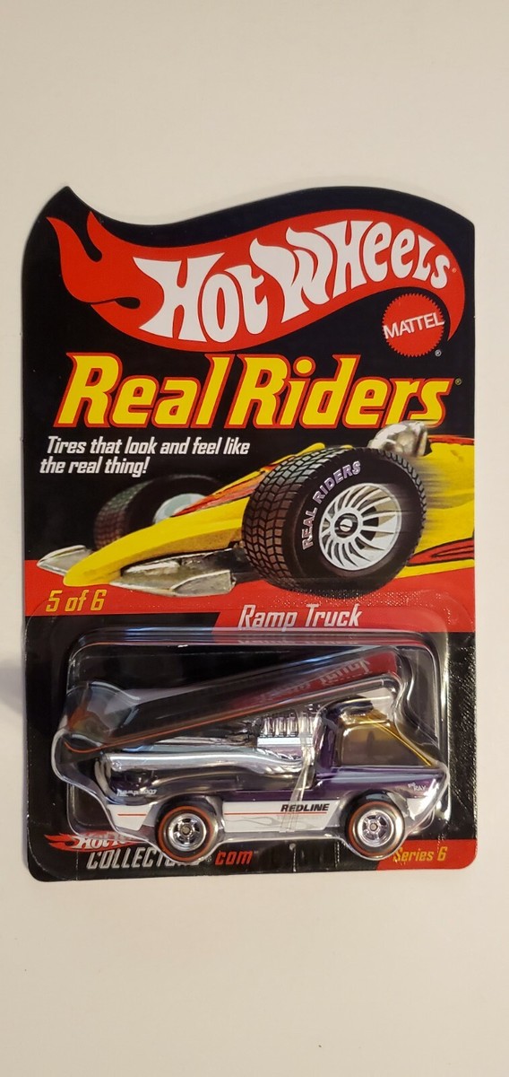 hotwheels real riders ramp truck # 03755/11000 with display