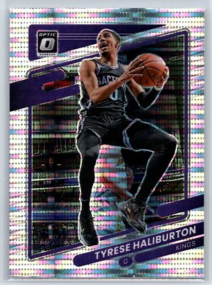 2021-22 Donruss Optic Tyrese Haliburton Pulsar Prizm Sacramento Kings #38