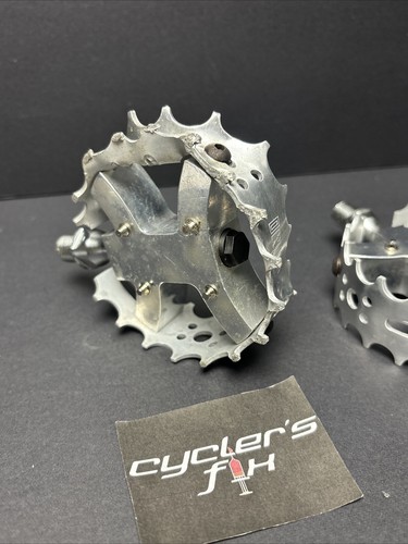 NOS Crushed Primo Mini Pro Sealed Beartrap 1/2" Alloy Pedal Set Bmx Fit: GT Haro - Bild 14 von 24