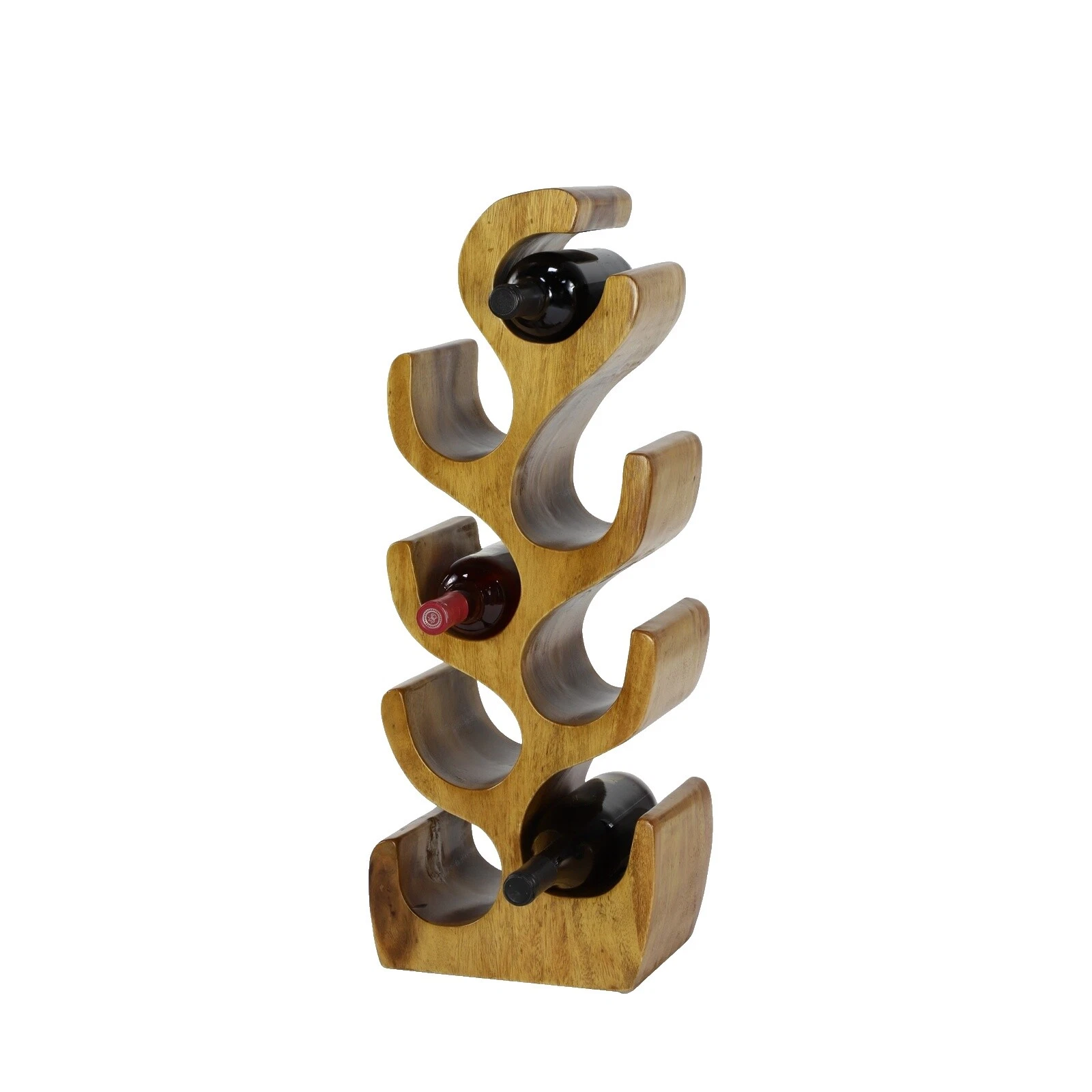 Teak Wine Racks & Bottle Holders
